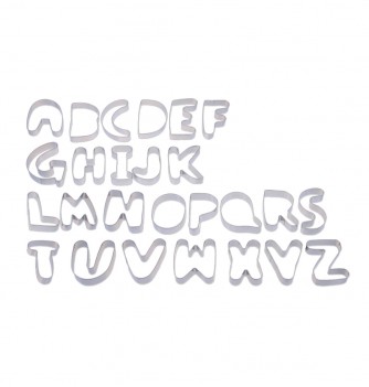 Alphabet Letters Cutters x26