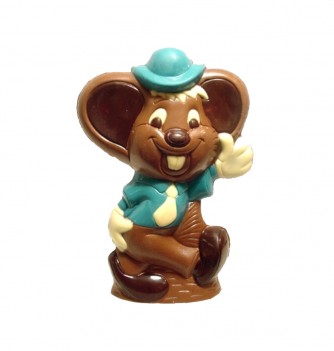 Moule Chocolat Souris avec Chapeau