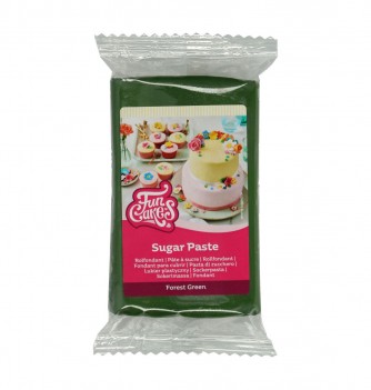Pâte à Sucre Vert Forêt - FunCakes - 250g