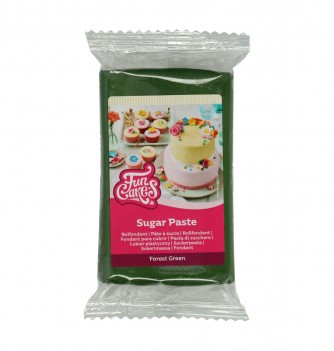 Pâte à Sucre Vert Forêt - FunCakes - 250g