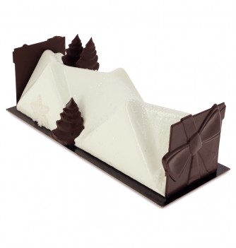 Yule Log Cake Mold in Plastic - Himalaya