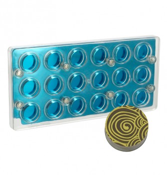 Magnetic Chocolate Mould - Round
