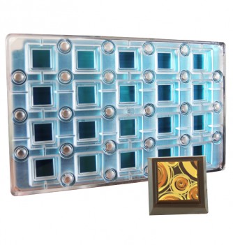 Magnetic Chocolate Mould - Square