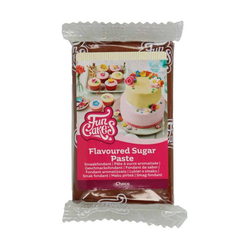 Chocolate Flavored FunCakes Sugarpaste