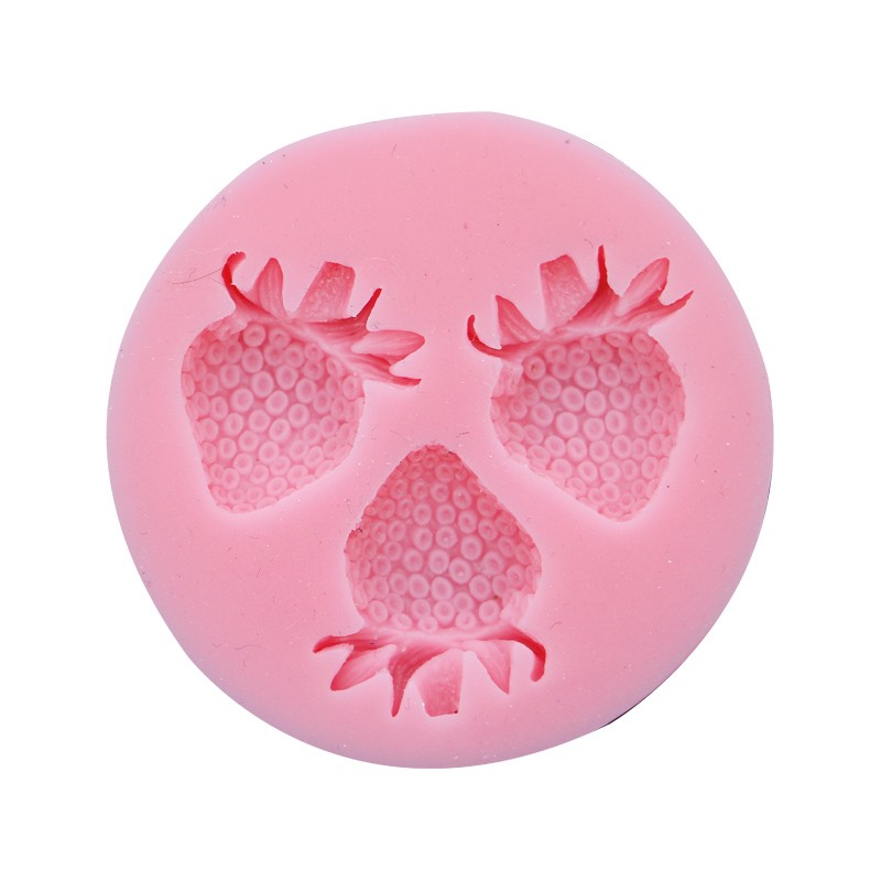 Silicone Mould - Strawberries