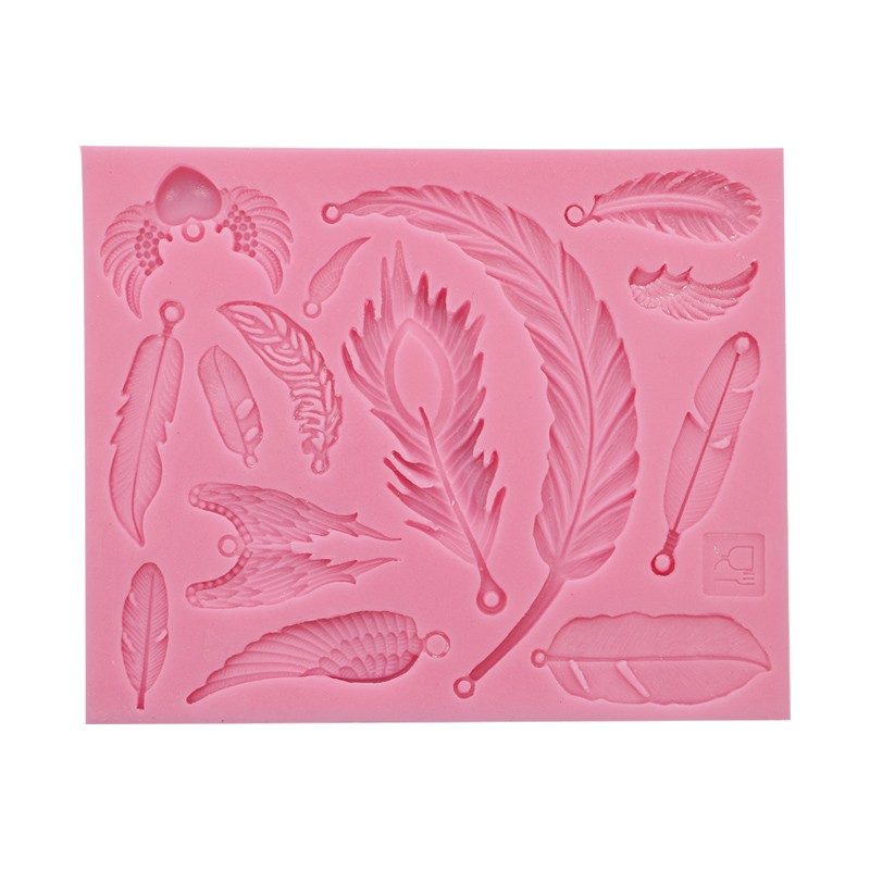 Silicone Mould - Fancy Feathers