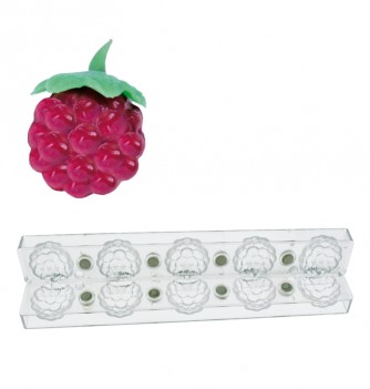 Magnetized Chocolate Mould - 3D Blackberry (5pcs)