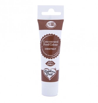 Gel Food Colouring - Chestnut (25g)