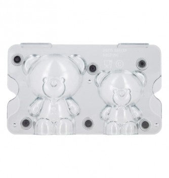 Chocolate Mould - Teddy Bear Duo