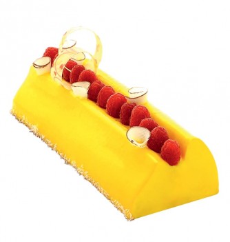 Moule à Bûche de Noël - Flamme - x12