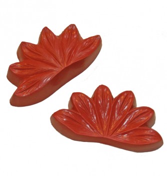 Empreinte Silicone Feuille Art Déco