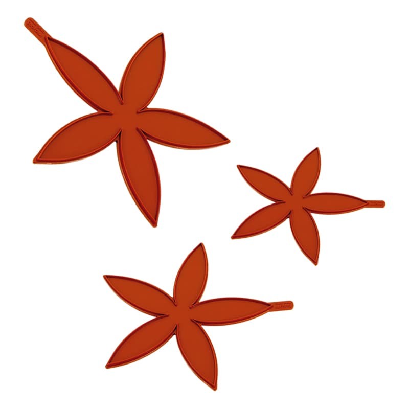Silicone Mould - Pointy Flowers x3