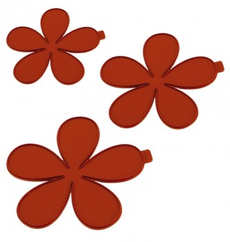 Silicone Mold - Flowers x 3 - diam.180-140-95mm