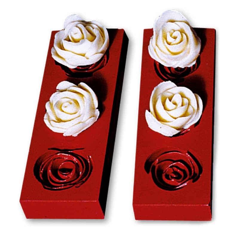 Silicone mould - 3 Medium Roses