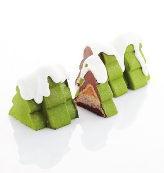 Moule à Bûche Silicone Pavocake Forest