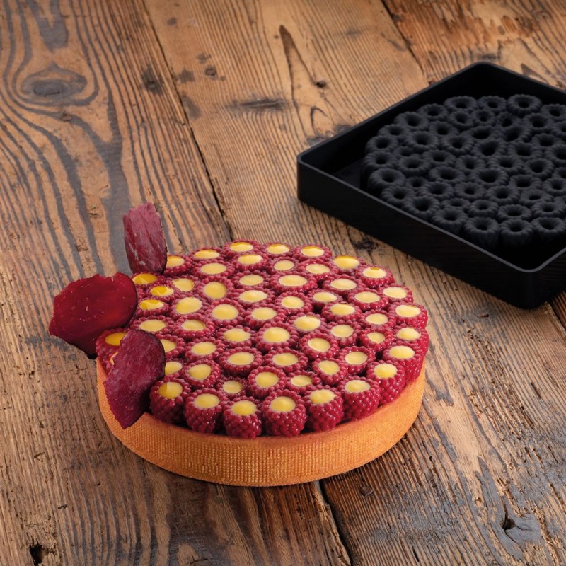 Moule Silicone Pâtisserie Top Framboises