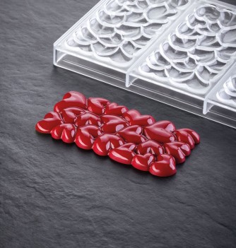 Eros Hearts Chocolate Bar Mould 100 g