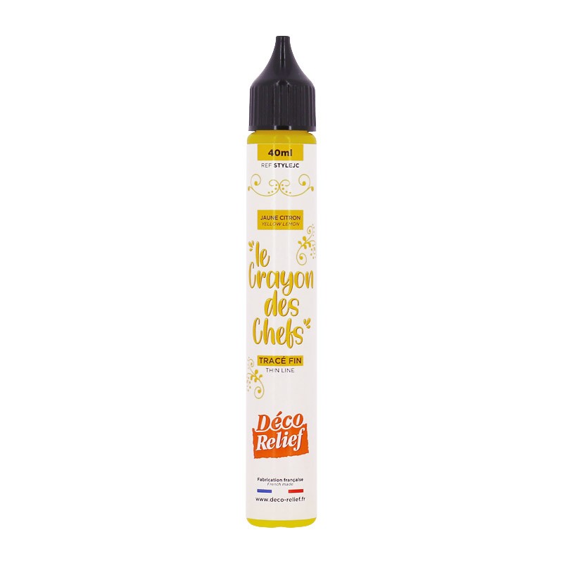 Writing Chef's pencil - Yellow lemon