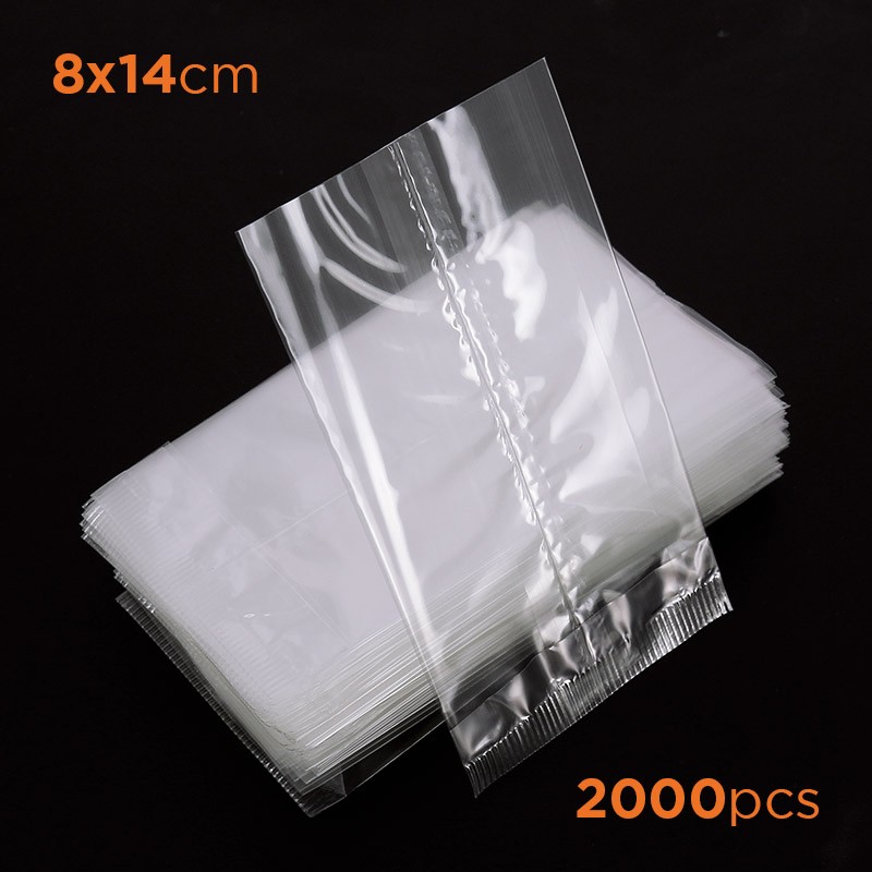 Lollipops Transparent Bags x2000 (8x14cm)