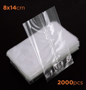 Lollipops Transparent Bags x2000 (8x14cm)