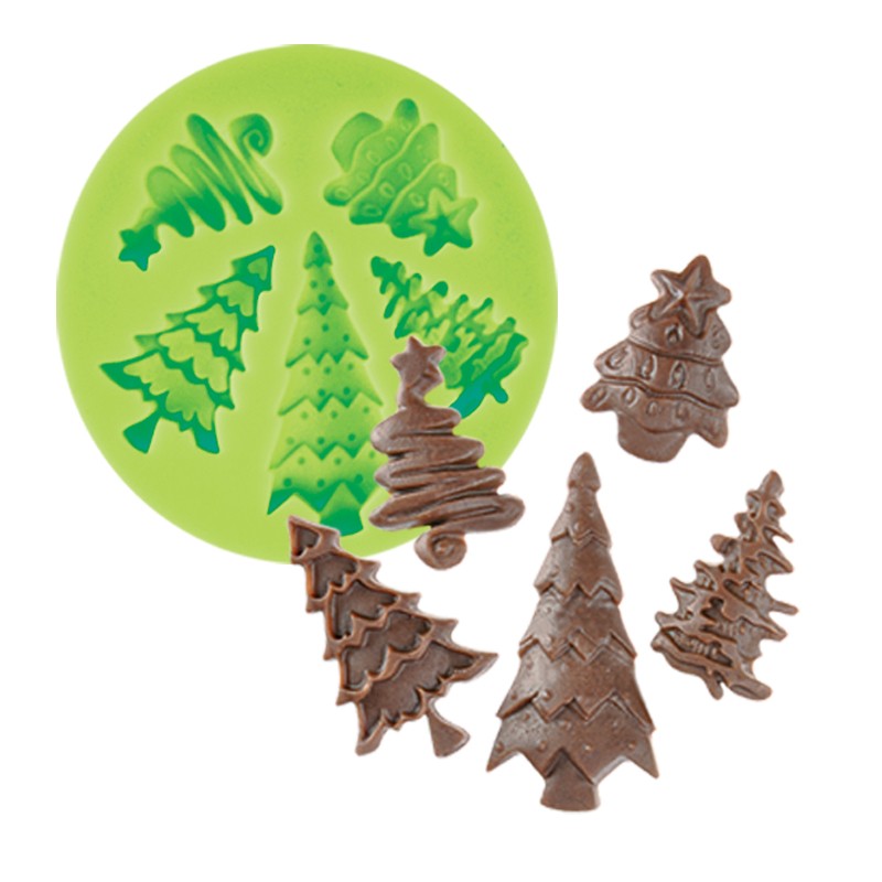 Silicone Mould - Christmas Trees