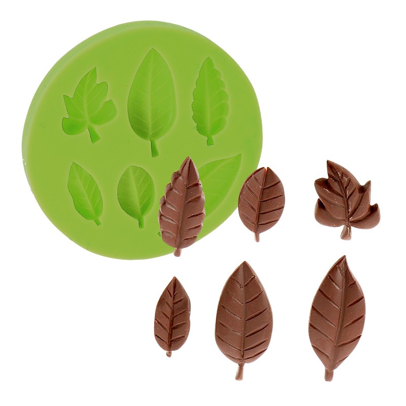 Silicone Mould - Leaves