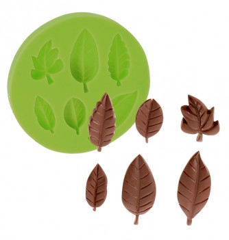 Silicone Mould - Leaves