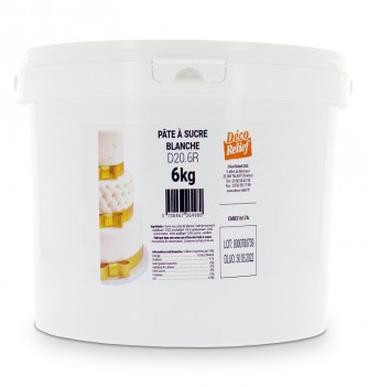 White Sugar Paste pro range 6Kg