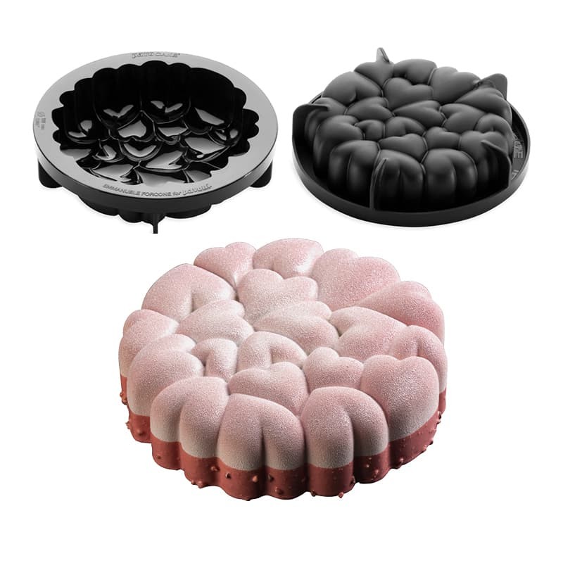 Moule silicone Pavoflex - Coeur Eros