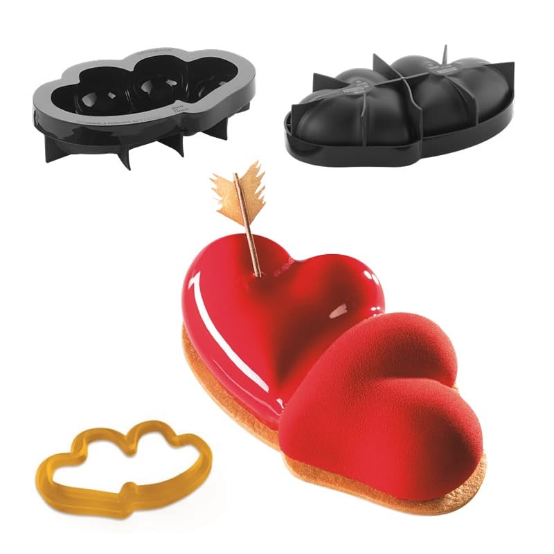Moule Silicone Pavocake - Coeur Beloved - Emmanuele Forcone