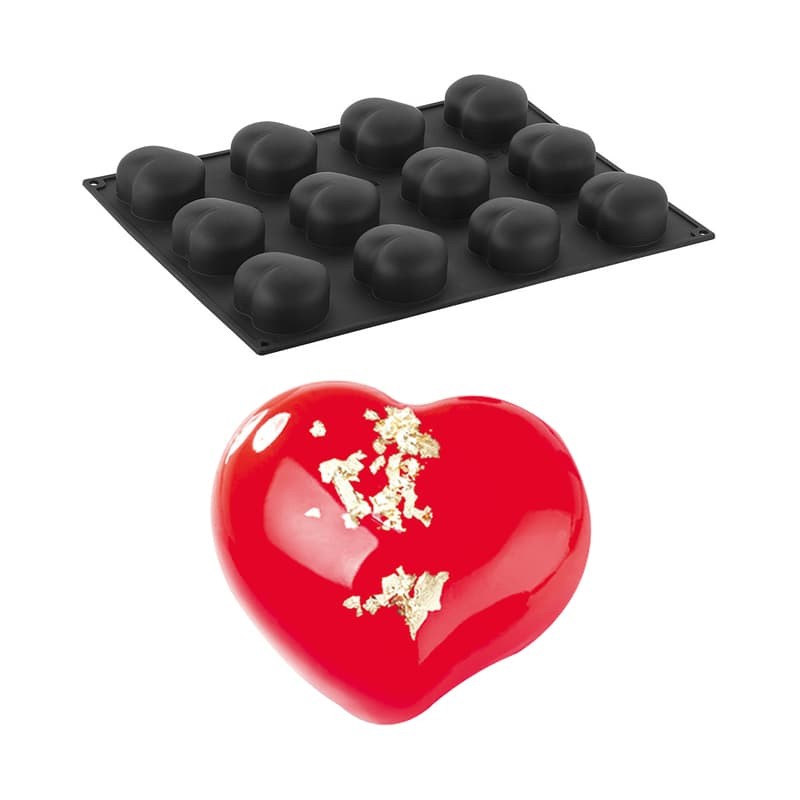 Moule Silicone Pavoflex - Coeur Passion