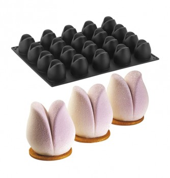 Moule à Gâteaux Silicone Pavoni Tulip