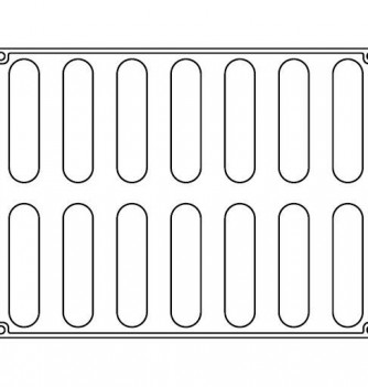 Silicone Mould - Pavoflex Pastel