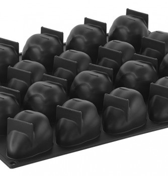 Strawberry Tutti Frutti - PAVOFLEX Moulds (71x54x46mm - 90ml)