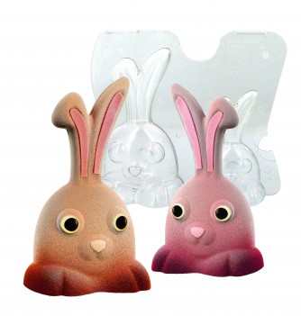 Chocolate Mould - Funny Rabbits