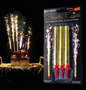 Table Fireworks, 40 sec, 3pcs