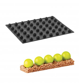 Silicone mold for cake - PavoflexMini- sphere - 400x300mm...