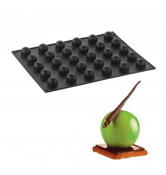 Moule a Gateau Silicone Pavoflex Sphère diam 30mm