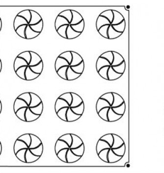 Professional Silicone Mould - 24 Vertigo