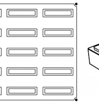 Professional Silicone Mould - 20 Book