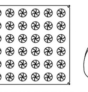 Professional Silicone Mould - 54 Small Vertigo