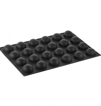 Professional Silicone Mould - 24 Half Sphere