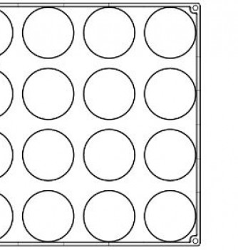 Professional Silicone Mould - 24 Rising Sun