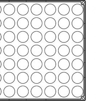 Professional Silicone Mould - 77 Petits Fours