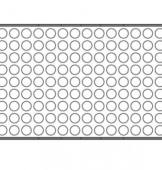 Professional Silicone Mould - 126 Half Sphere