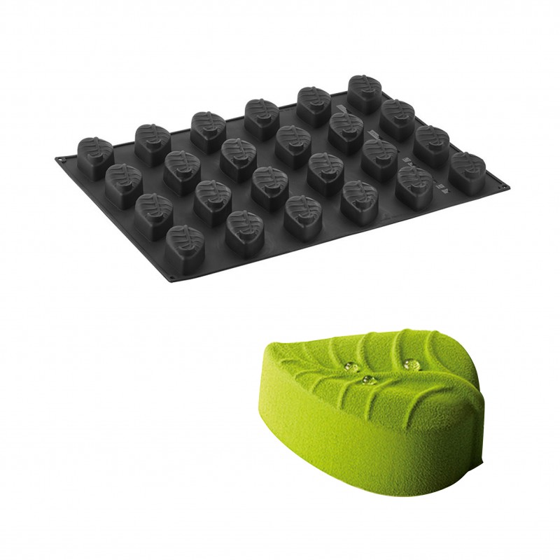 Professional Silicone Mould - 24 Leaf