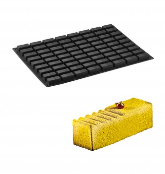 Professional Silicone Mould - 72 Small Log