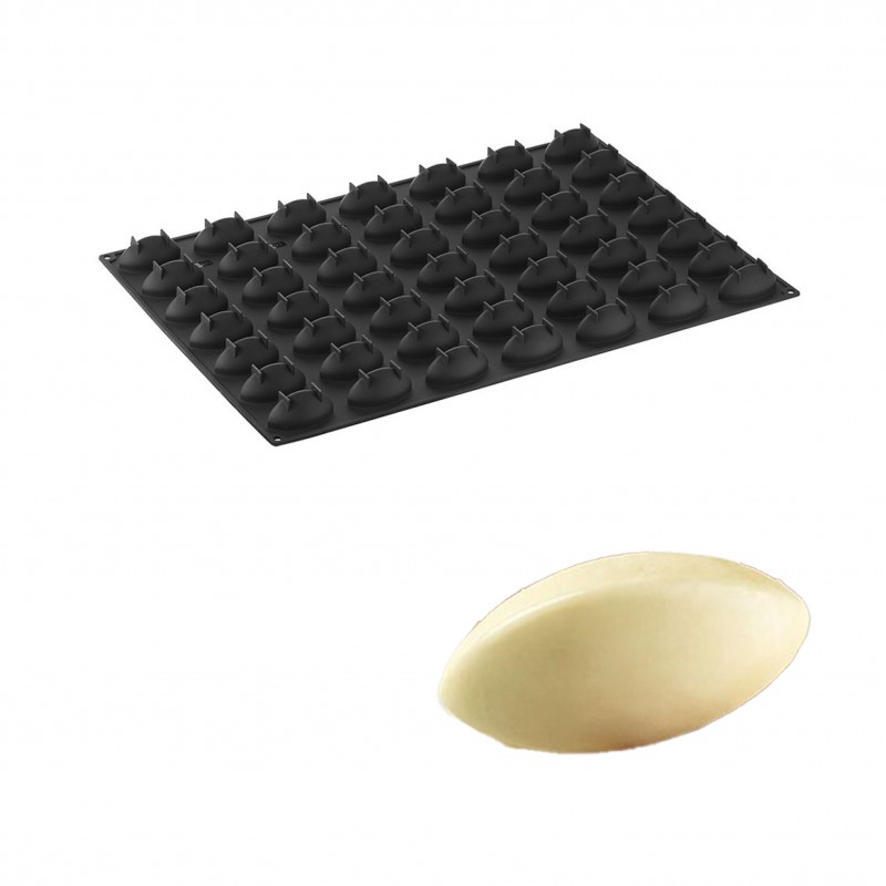 Professional Silicone Mould - 49 Quenelle