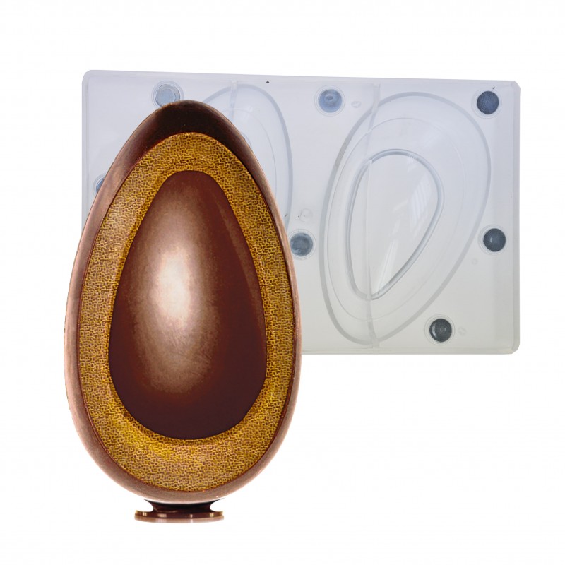 Chocolate Mould - Textured Egg (x2)