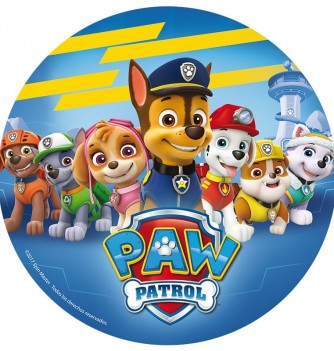 Edible Cake Topper - Paw Patrol